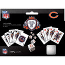 Chicago Bears - 2-Pack Playing Cards & Dice Set