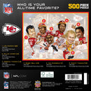 Kansas City Chiefs - All Time Greats 500 Piece Jigsaw Puzzle