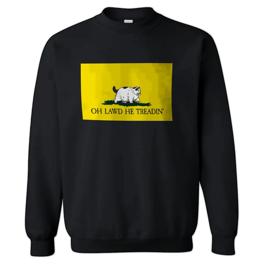 Oh Lawd He Treadin' Crewneck Sweatshirt