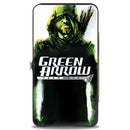 Hinged Wallet - Green Arrow Shooting Pose + Year One Cover Pose White