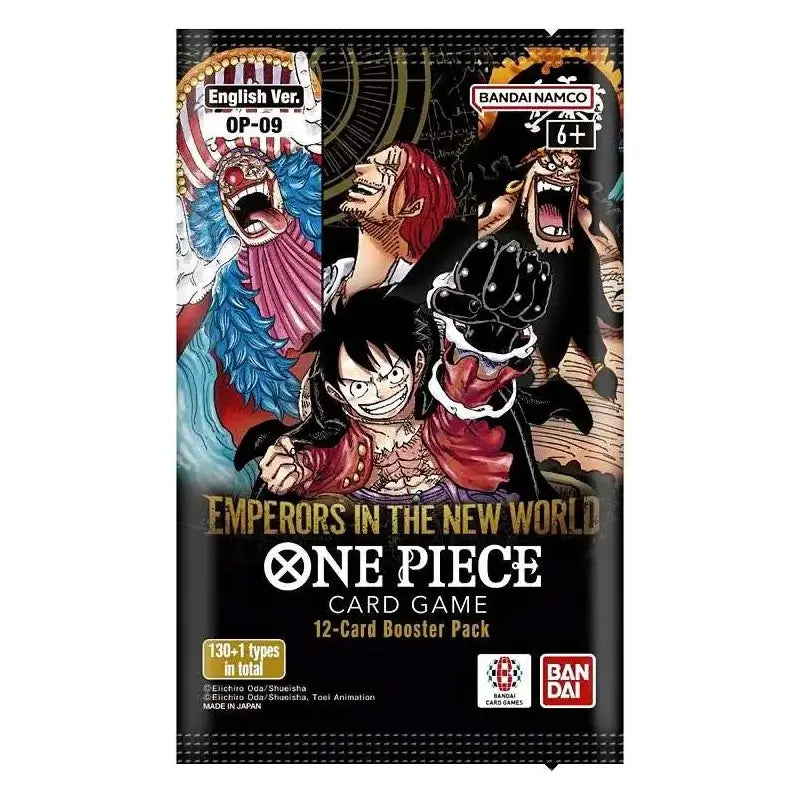 One Piece Trading Card Game: Emperors in the New World Booster Pack OP-09 (12 Cards)