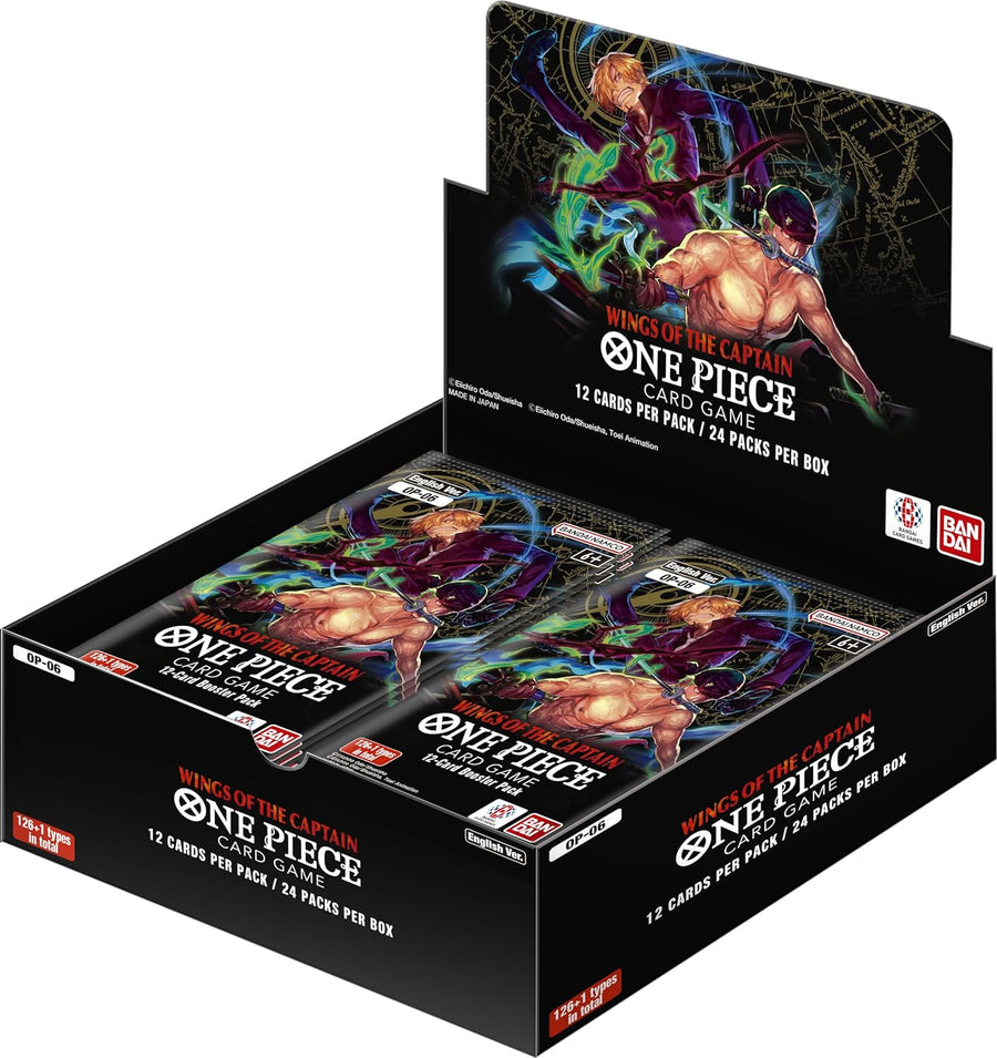 One Piece Trading Card Game: Wings of the Captain Booster Display Box Ralphie's Funhouse One Piece Trading Card Game: Wings of the Captain Booster Display Box Ralphie's Funhouse