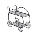 Heavy Duty Metal Flower Cart Plant Stand