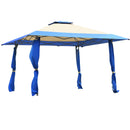 13 Feet x 13 Feet Pop Up Canopy Tent Instant Outdoor Folding Canopy Shelter