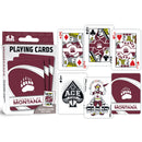 Montana Grizzlies Playing Cards - 54 Card Deck