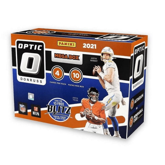 2021 Panini Donruss Optic Football 40-Card Mega Box