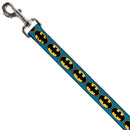 Dog Leash - Bat Signal-3 Blue/Black/Yellow