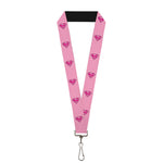 Lanyard - 1.0" - Superman Shield Pink