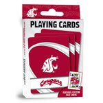 Washington State Cougars Playing Cards - 54 Card Deck