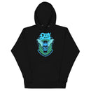 Ozzy Osbourne Neon Blue Bat Classic Hoodie