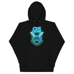 Ozzy Osbourne Neon Blue Bat Classic Hoodie