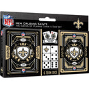 New Orleans Saints - 2-Pack Playing Cards & Dice Set