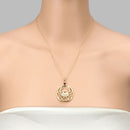 0.33 Carat Genuine Ruby .925 Sterling Silver Pendant