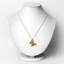 1.62 Carat Genuine Multi Stones .925 Sterling Silver Pendant
