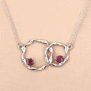 0.70 Carat Genuine Ruby .925 Sterling Silver Pendant