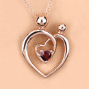 0.32 Carat Genuine Garnet .925 Sterling Silver Pendant
