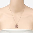 0.64 Carat Genuine Ruby .925 Sterling Silver Pendant