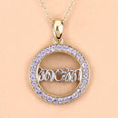 0.64 Carat Genuine Tanzanite .925 Sterling Silver Pendant