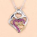 0.28 Carat Genuine Ruby .925 Sterling Silver Pendant