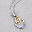 0.14 Carat Genuine Tanzanite .925 Sterling Silver Pendant