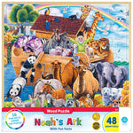 Wood Fun Facts - Noah's Ark 48 Piece Wood Jigsaw Puzzle