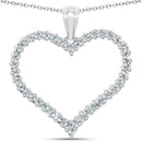 2.10 Carat Genuine Blue Topaz .925 Sterling Silver Pendant