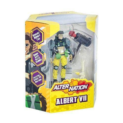 Alter Nation - Albert VII - Figurine d'action de 5 pouces (avec bande dessinée gratuite)