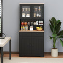 Pantry Cabinet with 2 Removable Shelves