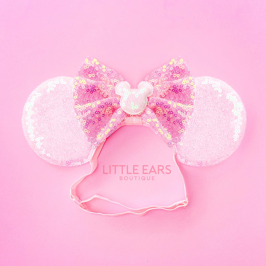 Pastel Pink Elastic Ears