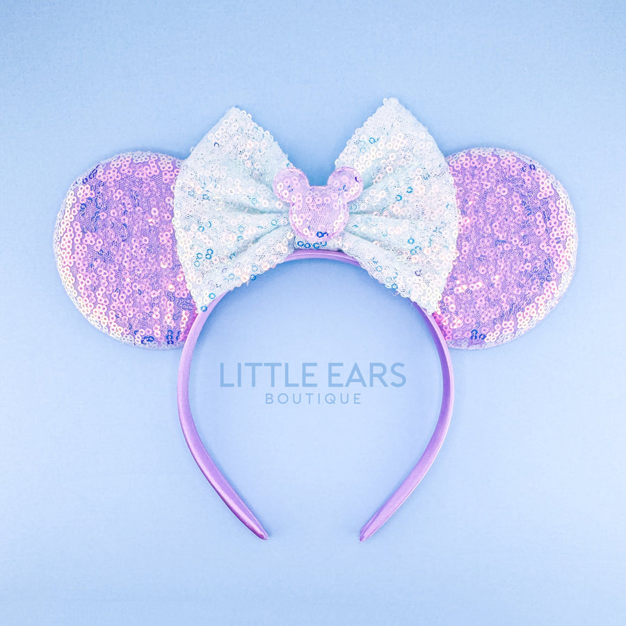 Pastel Purple Iridescent Ears