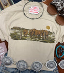 Pasture Angus Cattle Graphic Tee