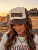 Pasture Red Cattle Trucker Hat