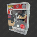 Paul Heyman signed WWE Funko POP Figure #113 (GameStop Exclusive) Signed By Superstars White Paint 