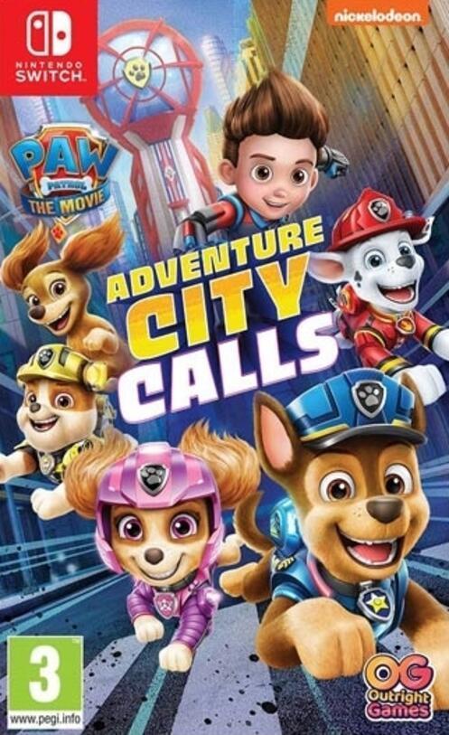 Paw Patrol The Movie: Adventure City Calls [European Import] (Nintendo Switch)