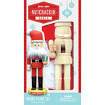 Nutcracker Santa Wood Paint Set