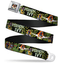 Gas Masked POISON IVY Full Color Seatbelt Belt - Detective Comics Issue #752 Cover Gas Masked POISON IVY Webbing