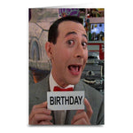 Pee Wee Herman "Birthday" Card