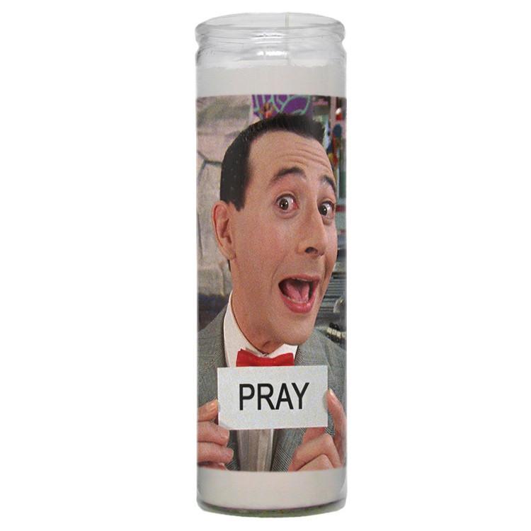 Pee Wee Herman Prayer Candle
