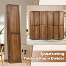 Pegboard Display with 360¬∞ Metal Hinges and Solid Wood Frame