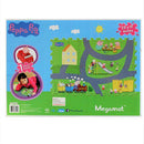 Peppa Pig - 6 Tiles - 28 x 19 Inch - Mega Floor Mat with Vehicle