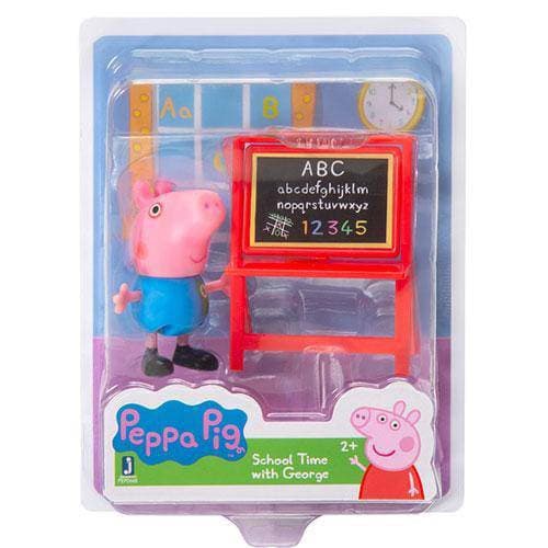 Peppa Pig Friends and Fun Mini-Figure - School Time with George