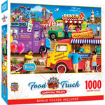 Food Truck Roundup - Carnival Treats 1000 Piece Jigsaw Puzzle