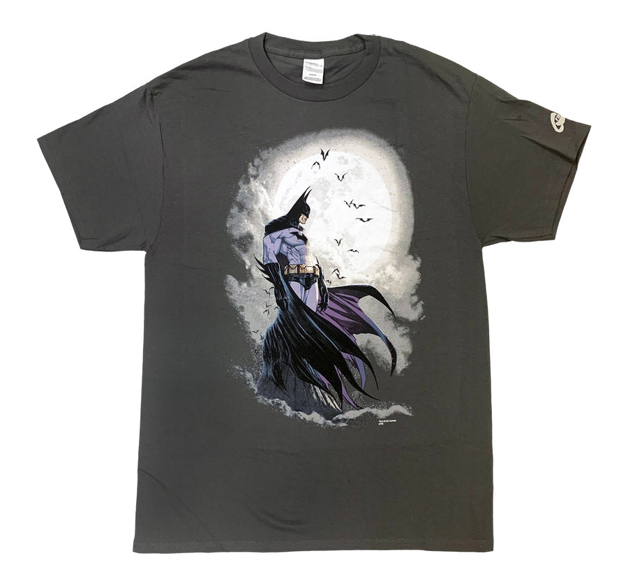 Batman Moon By Michael Turner DC Comics Adult Short Sleeve T-Shirt