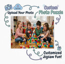 Custom Photo Wooden Puzzle | Upload Any Photo | 60 Pieces | Personalized Keepsake Gift for Families, Couples, and Pet Lovers
