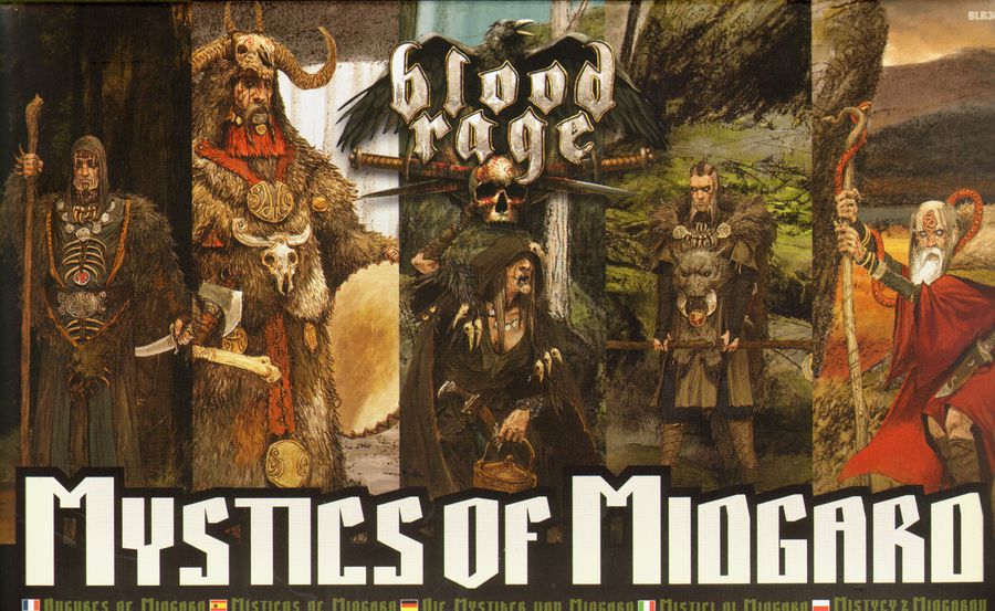 Blood Rage: Mystics of Midgard Expansion