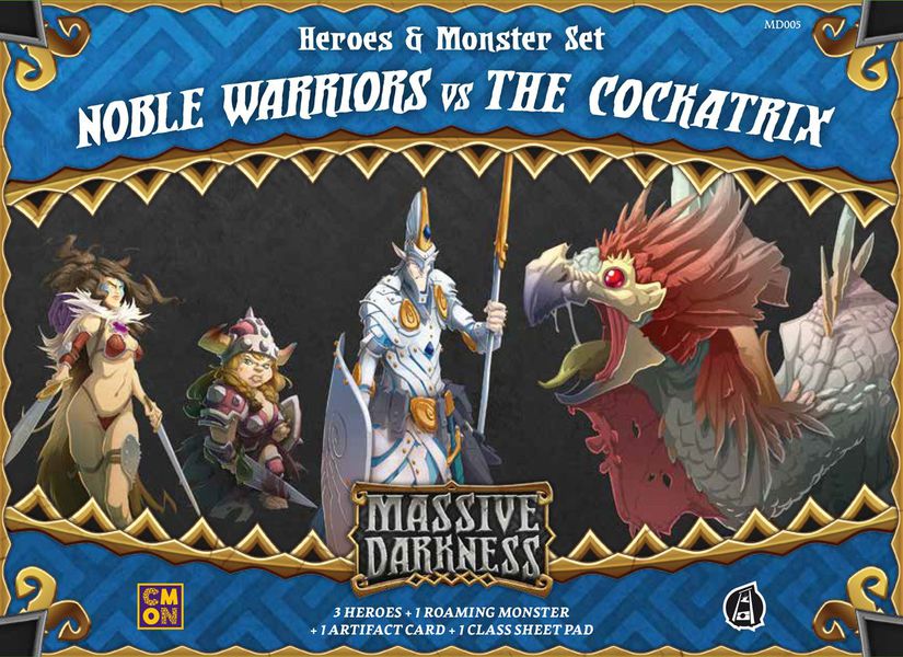 Massive Darkness: Noble Warriors vs The Cockatrix