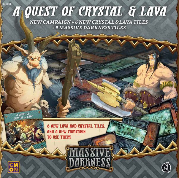 Massive Darkness: A Quest of Crystal and Lava Expansion