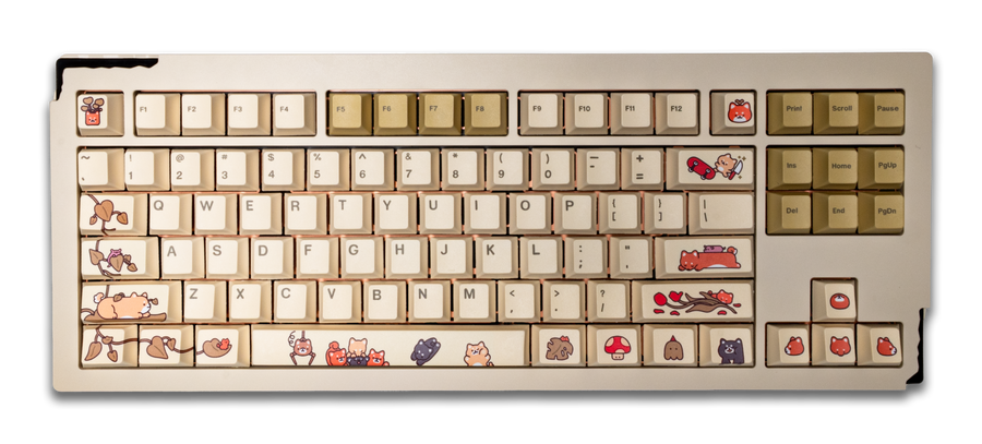 Pikarar x Hipyo Tech PBT Keycaps