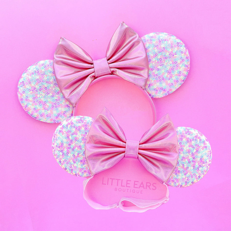 Pink Confetti Mommy & Me Mickey Ears