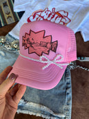 Pink Desert Trucker Hat